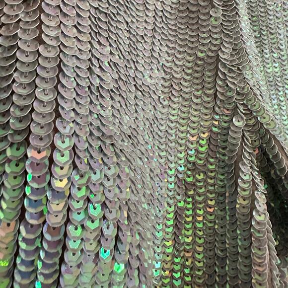 GLAMOROUS | Iridescent Sequin Shorts | Mermaid sequin Hot Pants | Size Small - Picture 2 of 6